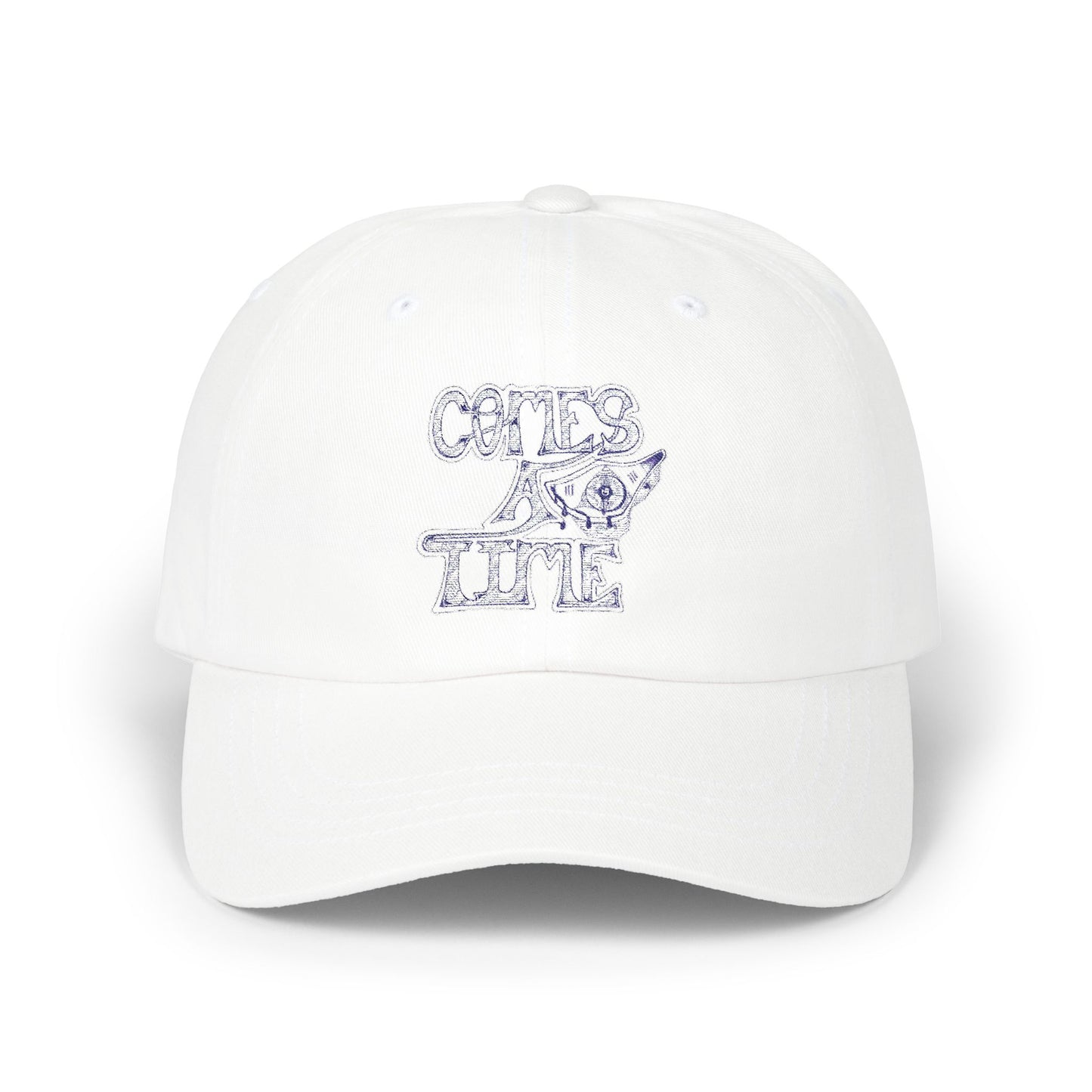 Classic Dad Cap with Vintage Flair, COMES A TIME, Adjustable Baseball Hat, Unisex Casual Cap, Perfect Gift for Fathers Day, Summer Accessory, [...]