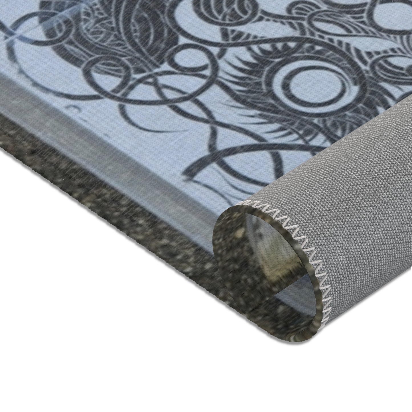 Artistic Area Rug - Bohemian Home Decor, Abstract Floor Mat, Living Room Runners, Modern Area Rugs, Unique Gift for Housewarming