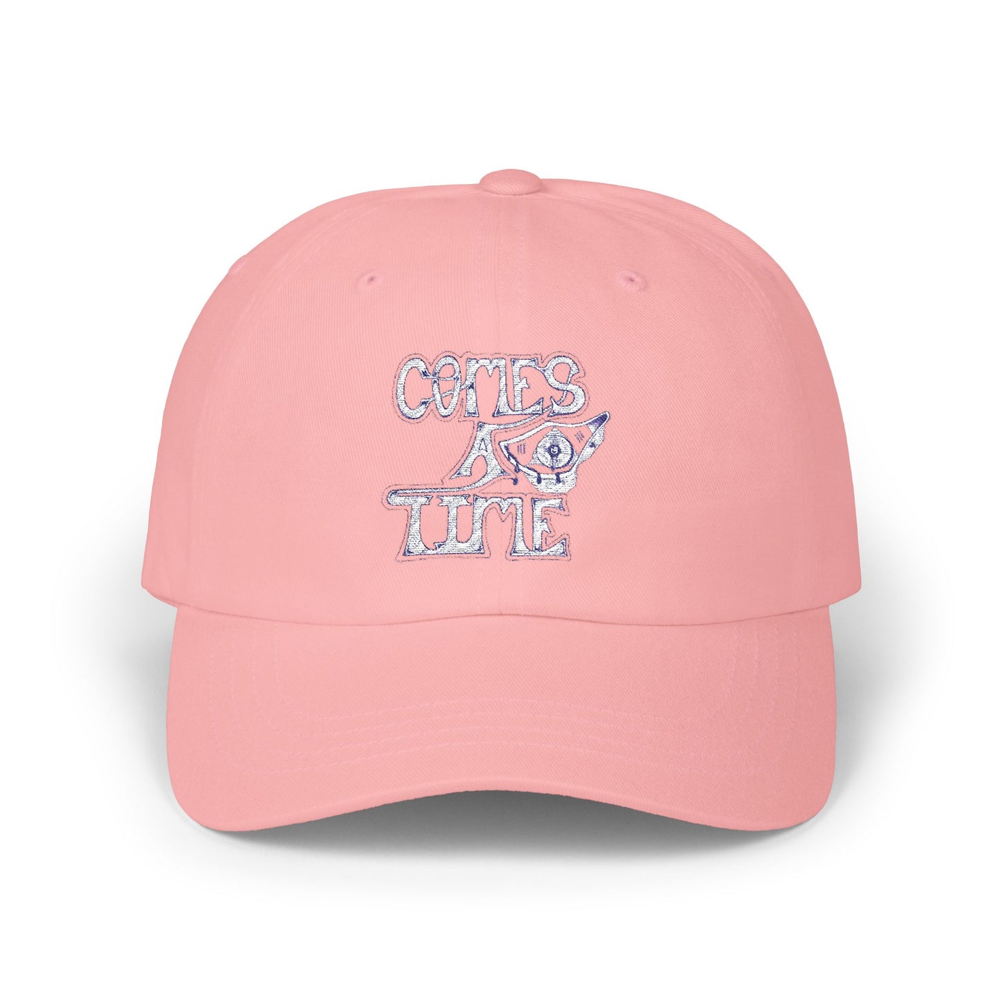 Classic Dad Cap with Vintage Flair, COMES A TIME, Adjustable Baseball Hat, Unisex Casual Cap, Perfect Gift for Fathers Day, Summer Accessory, [...]