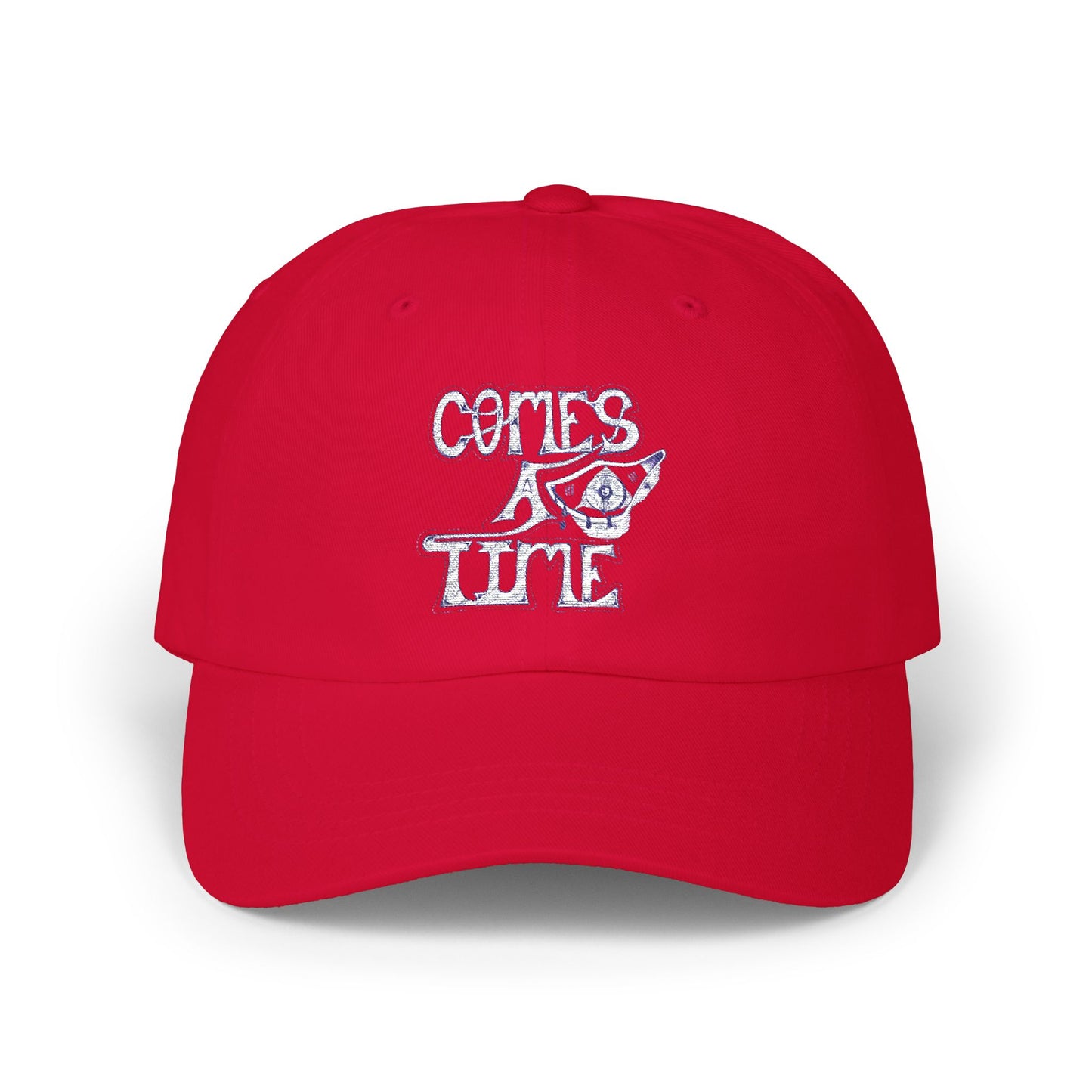 Classic Dad Cap with Vintage Flair, COMES A TIME, Adjustable Baseball Hat, Unisex Casual Cap, Perfect Gift for Fathers Day, Summer Accessory, [...]