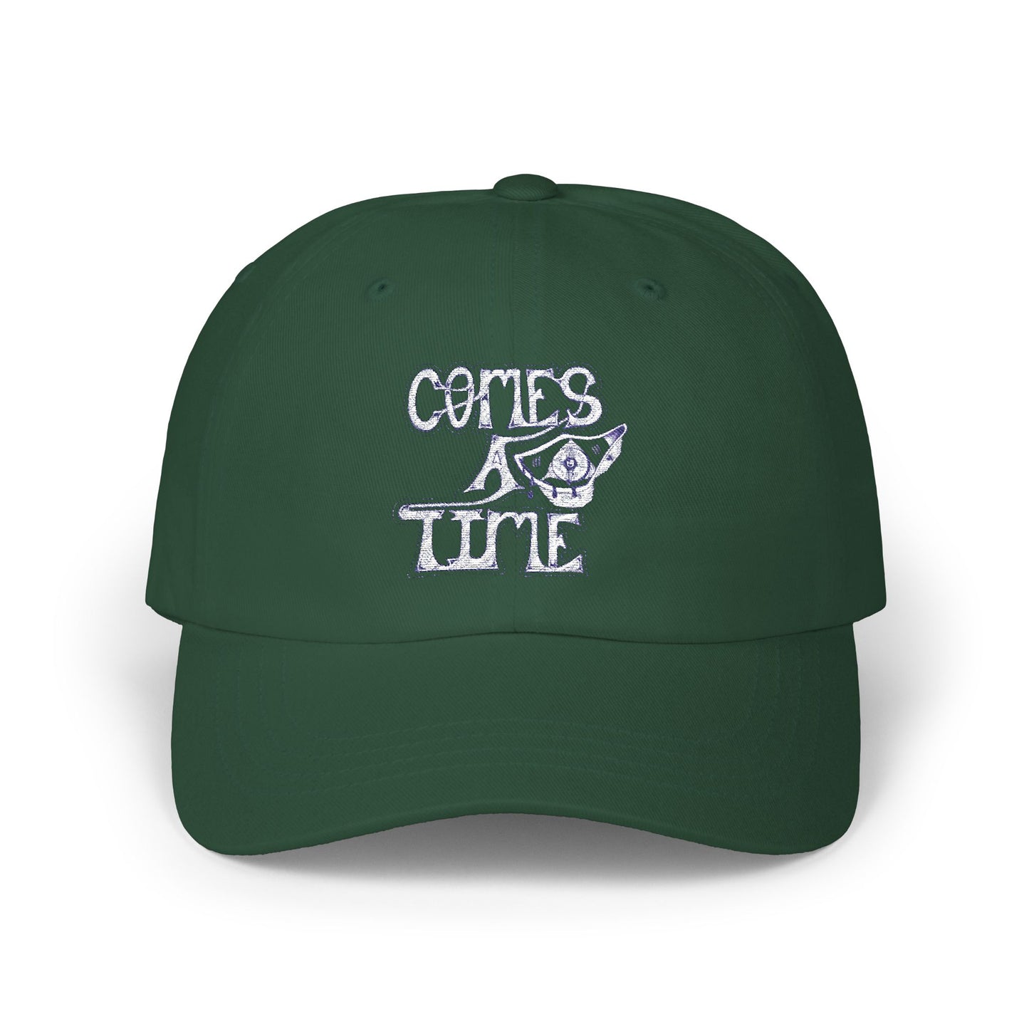 Classic Dad Cap with Vintage Flair, COMES A TIME, Adjustable Baseball Hat, Unisex Casual Cap, Perfect Gift for Fathers Day, Summer Accessory, [...]